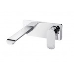 Oval Curve Bath / Basin Wall Mixer